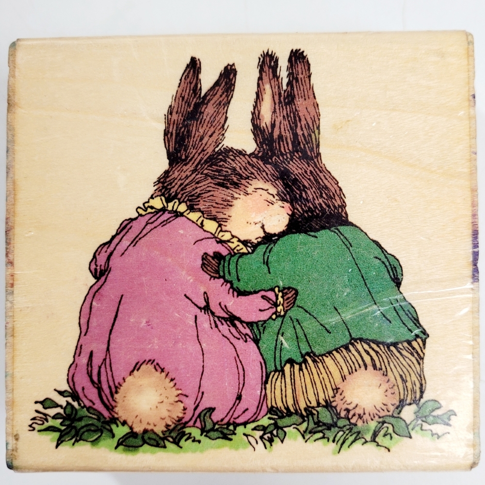 Vintage Uptown Rubber Stamps "True Love" Holly Pond Hill by Susan Wheeler G13036